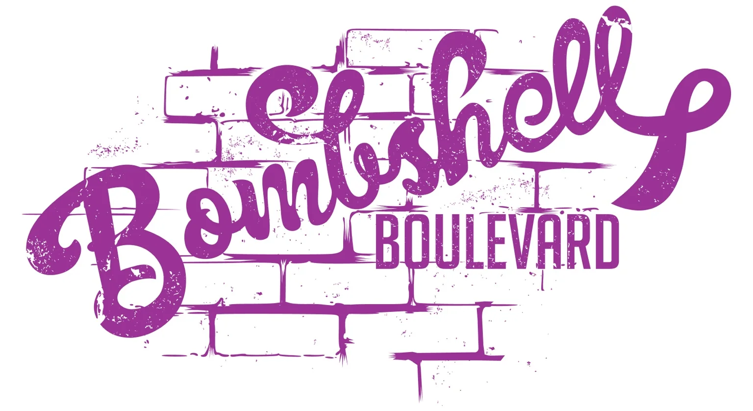 Bombshell Boulevard purple two logo