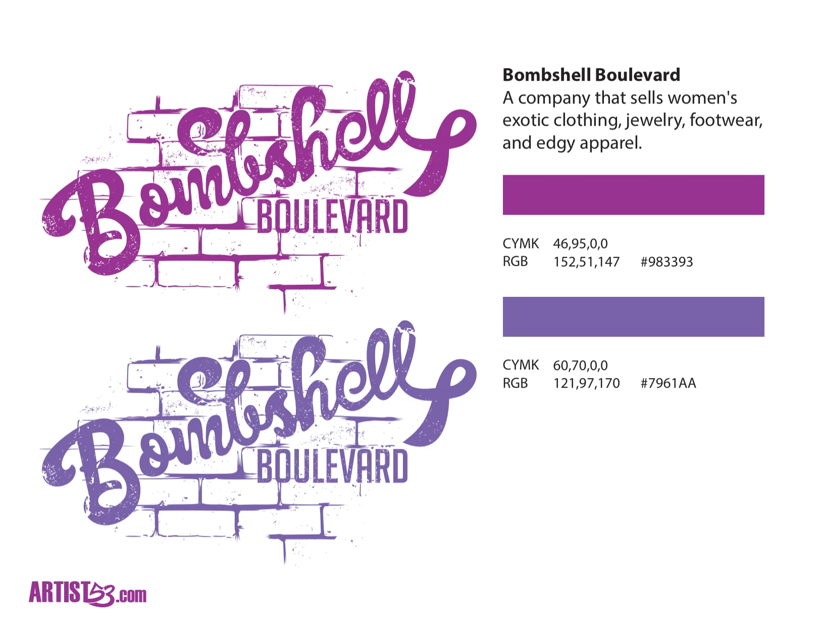 Bombshell Boulevard brand style guide