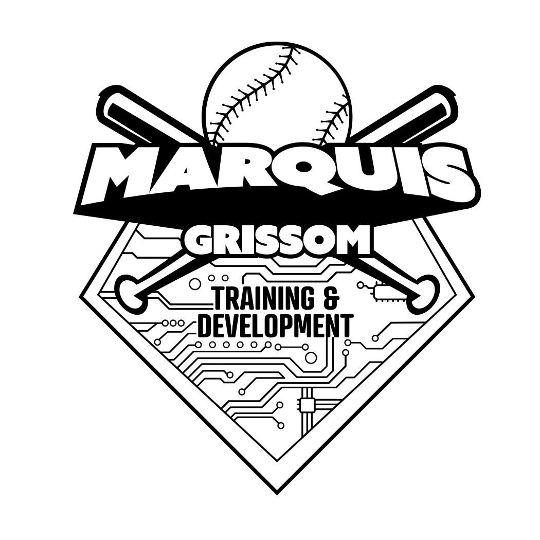 Black Marquis Grissom logo on white background
