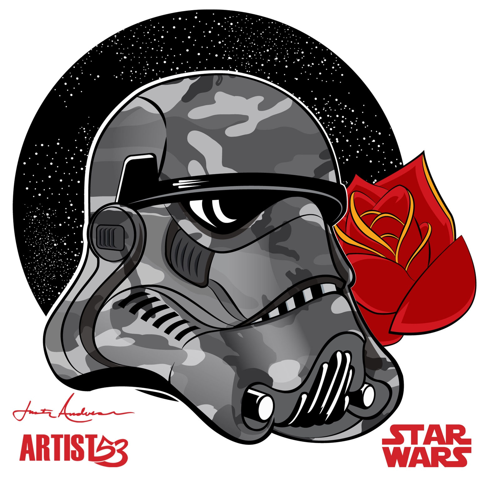 Stormtrooper mask detail