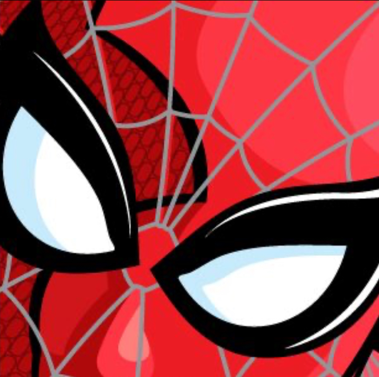 Spider-Man eyes detail