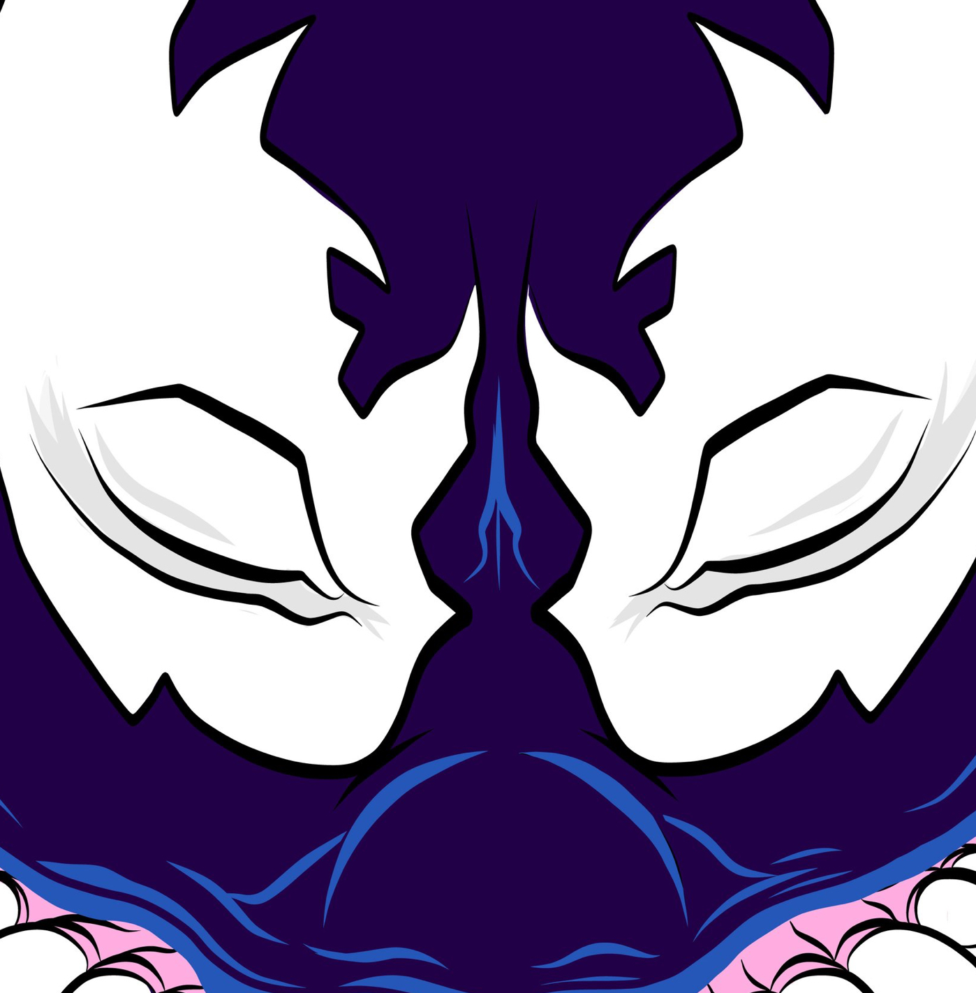Venom eyes detail