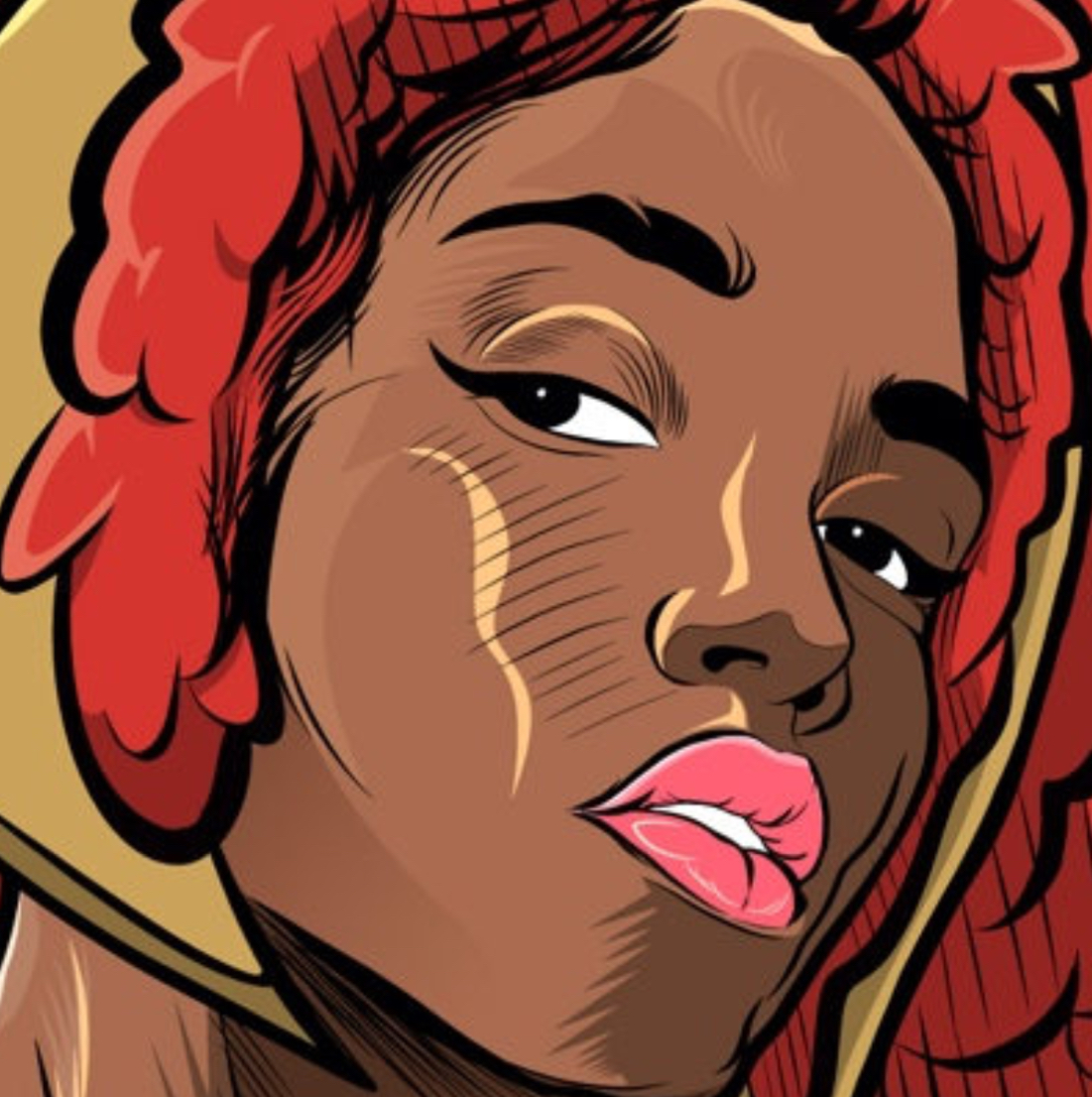 Teela face detail