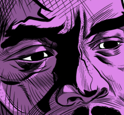 Chadwick Boseman as Black Panther detail