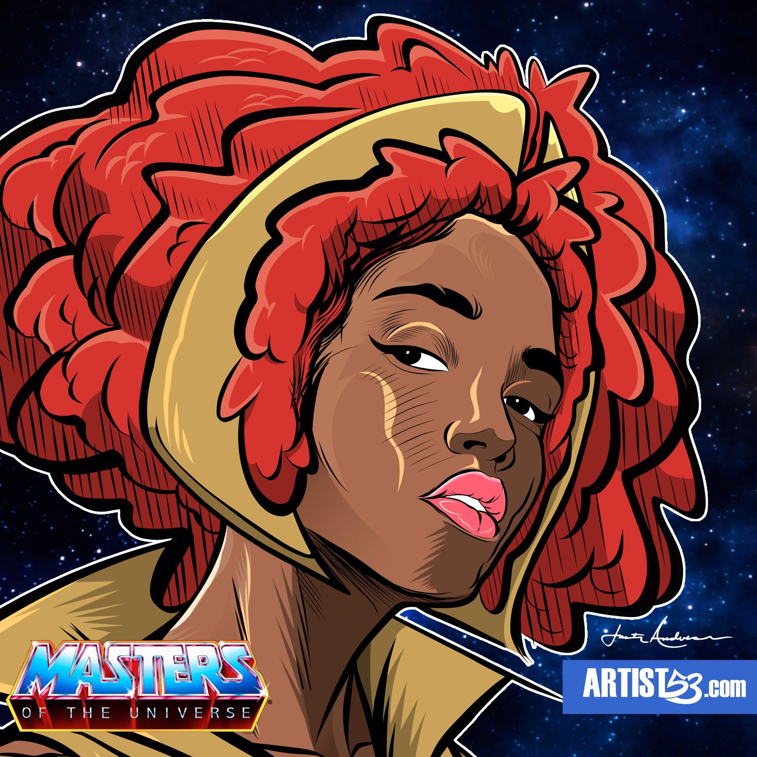 Teela portrait detail