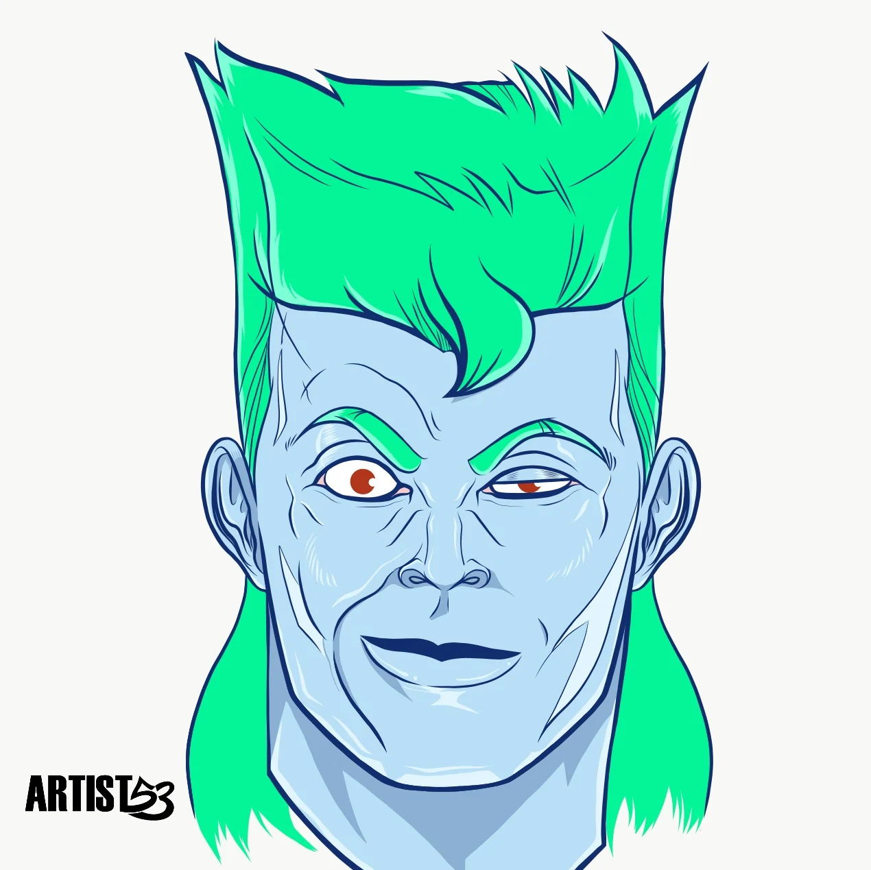 Captain Planet illustration by ARTIST53