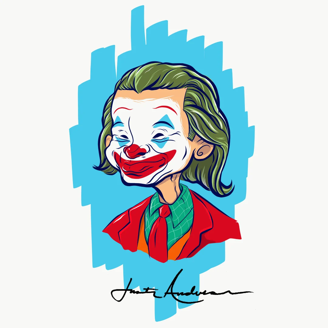 Joker illustration by ARTIST53