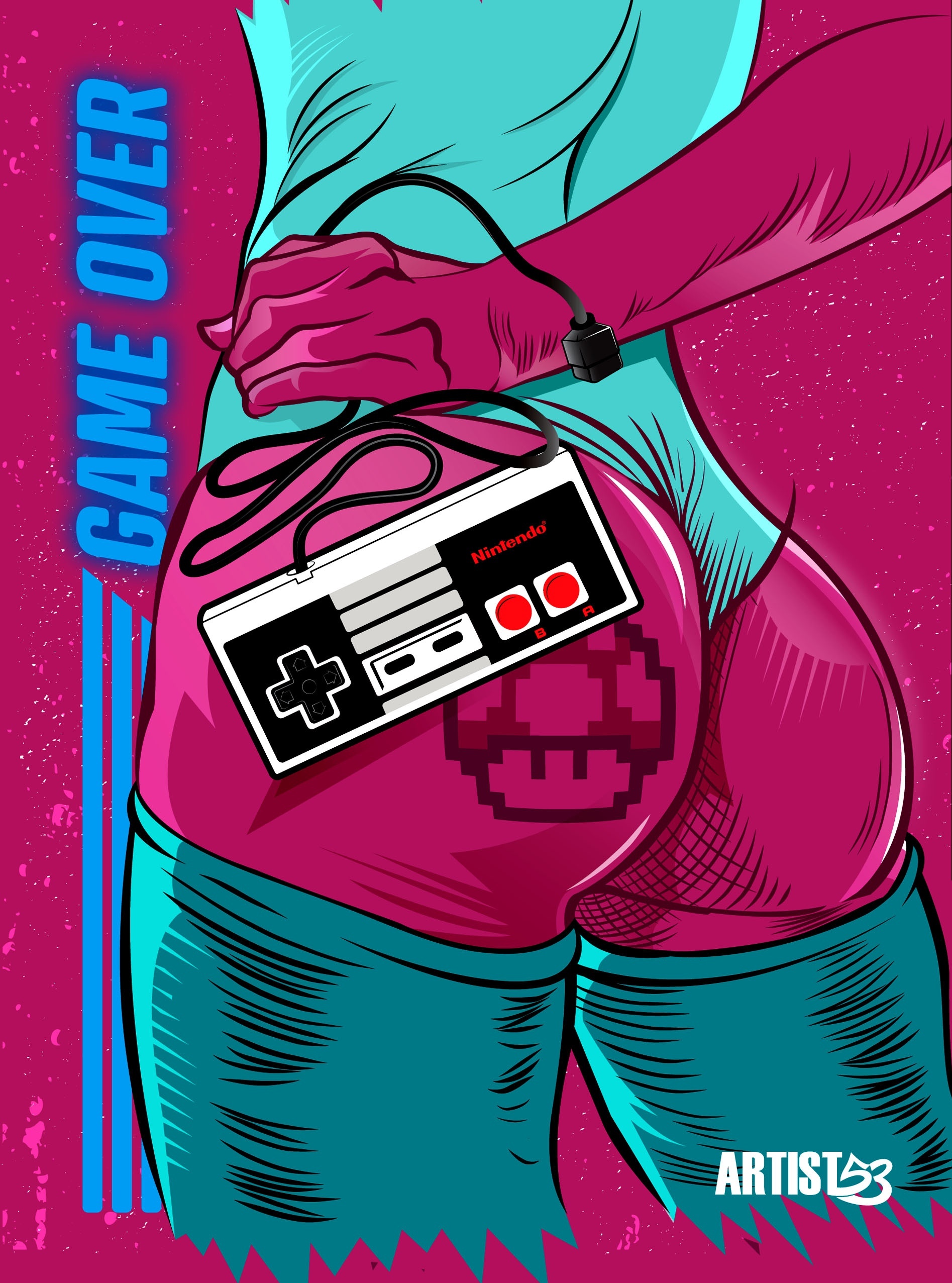 Game Over illustration