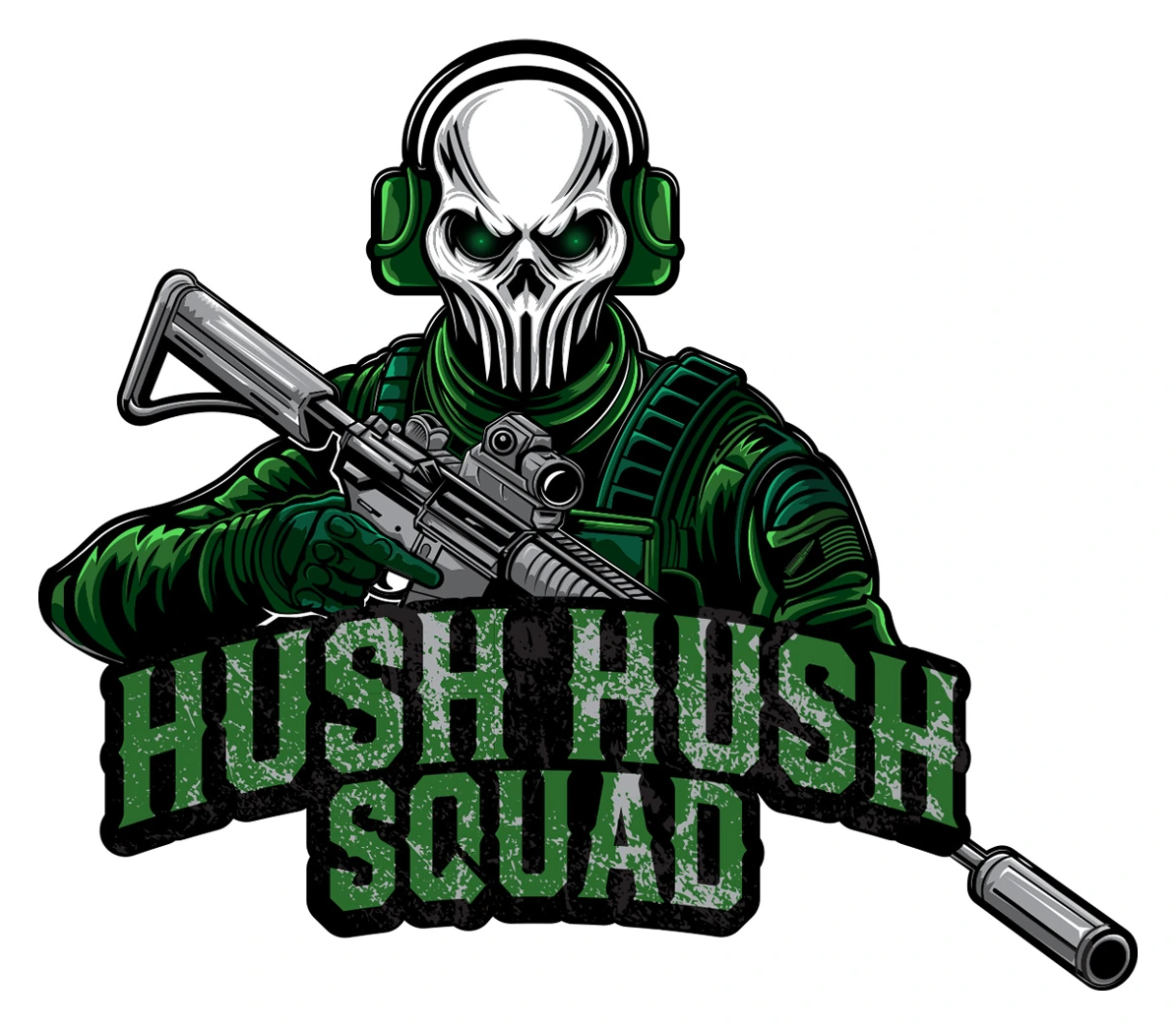 HUSH HUSH SQUAD logo