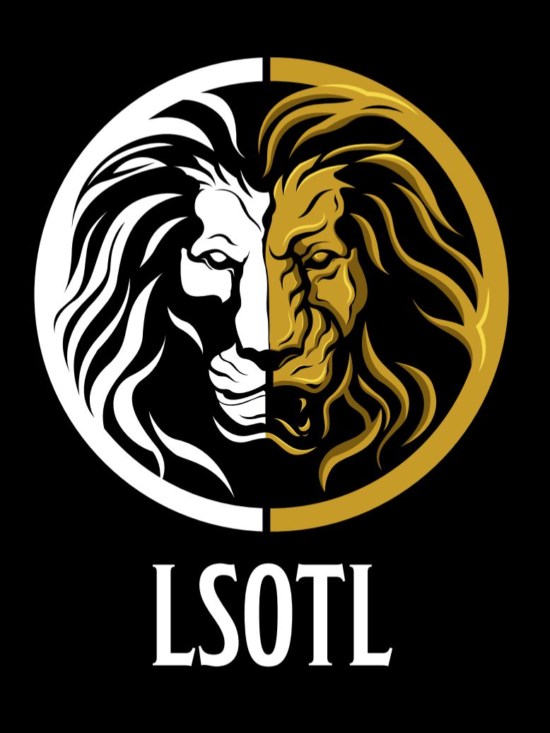 Refined Left Side of the Lion split-lion logo