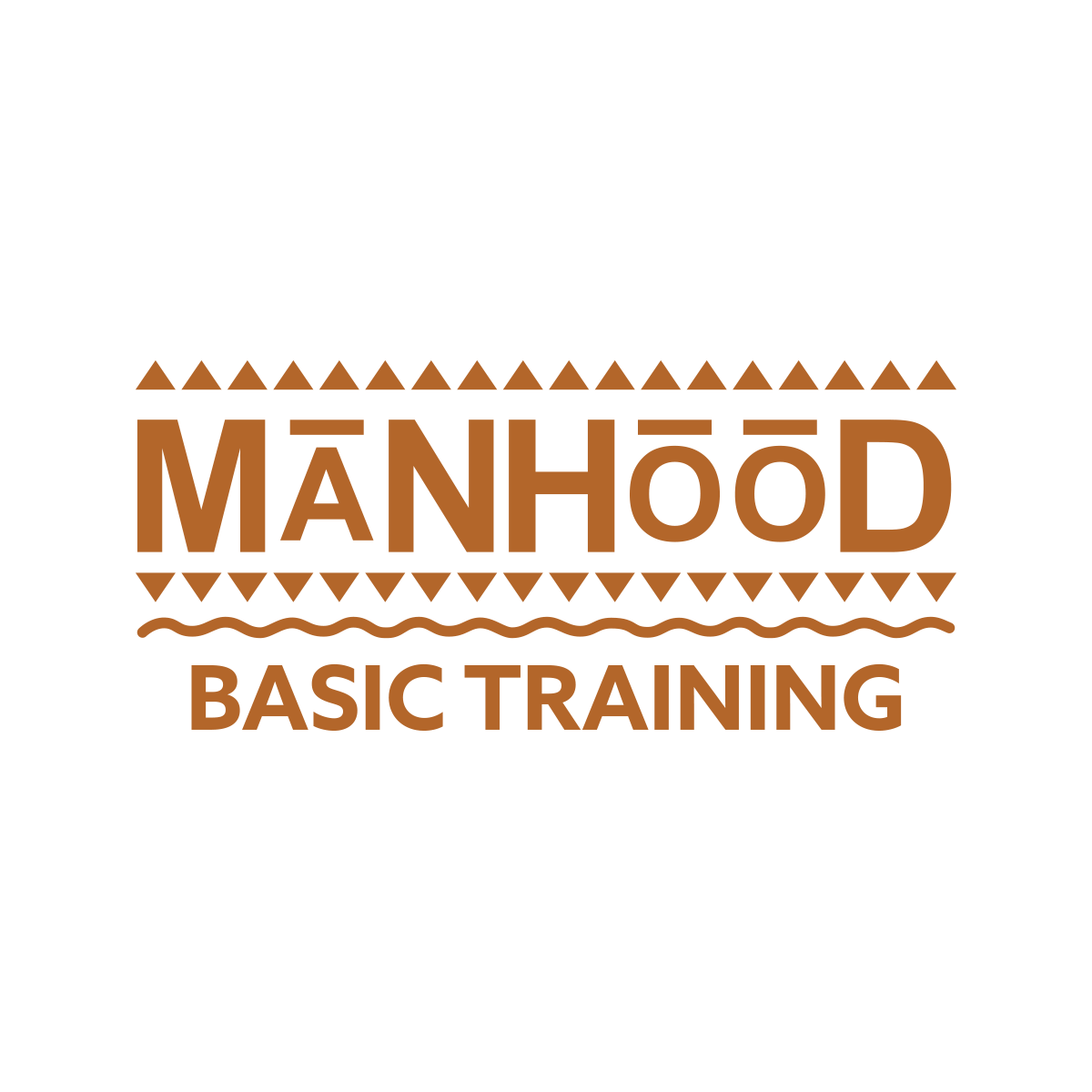 Brown Manhood Basic Training wordmark