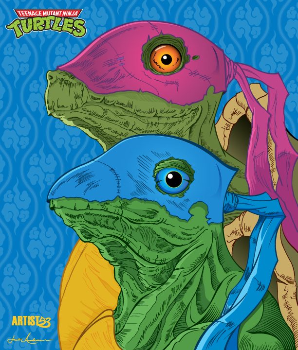 Donatello and Leonardo