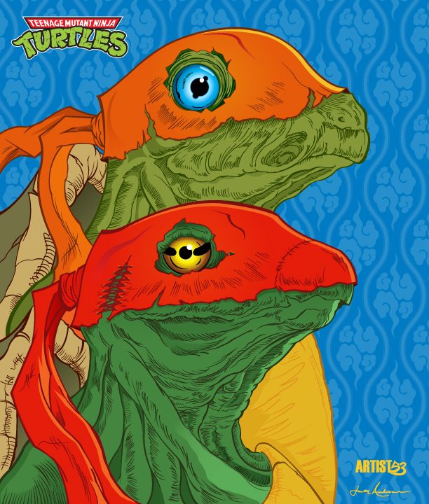 Michelangelo and Raphael