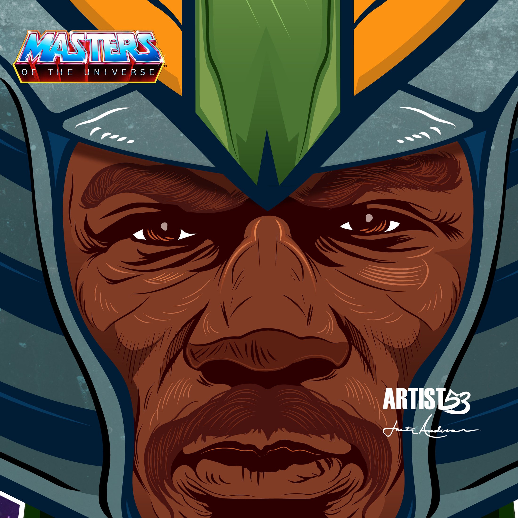 Ving Rhames as Man-At-Arms supporting illustration